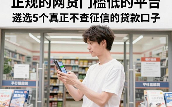 正规的网贷门槛低的平台,遴选5个真正不查征信的贷款口子