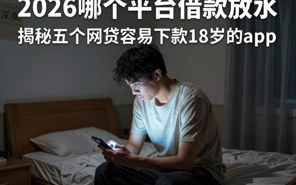 2026哪个平台借款放水，揭秘五个网贷容易下款18岁的app