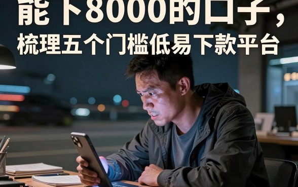 能下8000的口子,梳理五个门槛低易下款平台