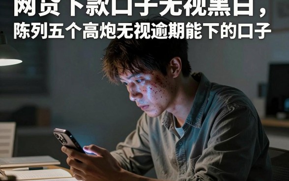 网贷下款口子无视黑白,陈列五个高炮无视逾期能下的口子