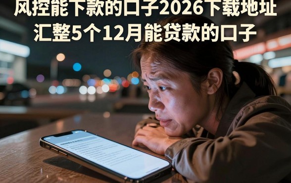 风控能下款的口子2026下载地址,汇整5个12月能贷款的口子