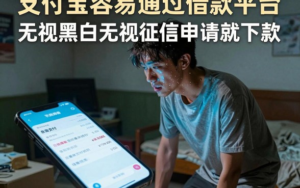 支付宝容易通过借款平台,罗列五个无视黑白无视征信申请就下款的软件