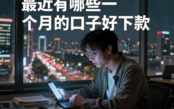 最近有哪些一个月的口子好下款的，整合五个网贷无视不查征信平台
