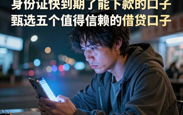身份证快到期了能下款的口子，甄选五个值得信赖的借贷口子
