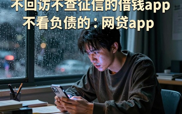 不回访不查征信的借钱app,揭秘五个不看负债的网贷app