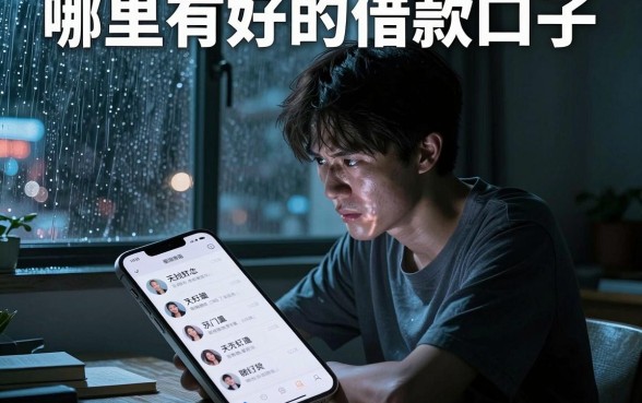 哪里有好的借款口子，细致阐述五个无视双黑能下的分期贷