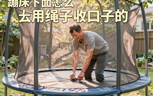 蹦床下面怎么用绳子收口子的,鼎力推荐5个新号易贷速审秒下款平台