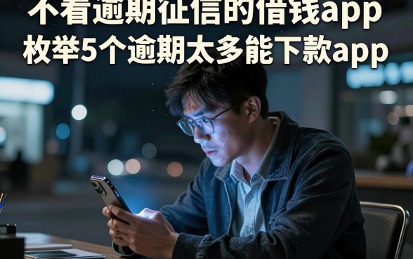 不看逾期征信的借钱app,枚举5个逾期太多能下款app