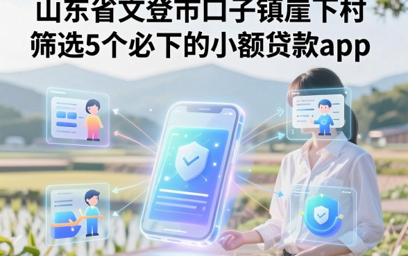 山东省文登市口子镇崖下村村的村民电联数字,筛选5个必下的小额贷款app