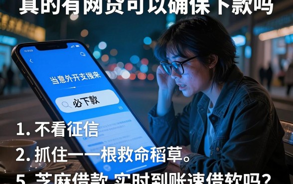 真的有网贷可以确保下款吗,细致阐述5个芝麻借款实时到账速借软件