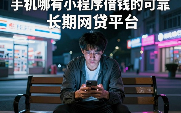 手机哪有小程序借钱的可靠,陈列五个不看负债的长期网贷平台