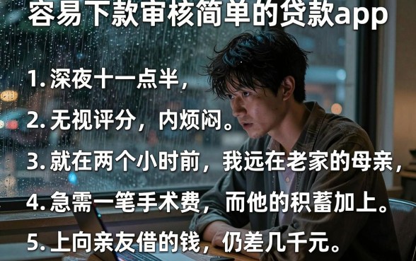 容易下款审核简单的贷款app,条列5个无视评分的贷款平台