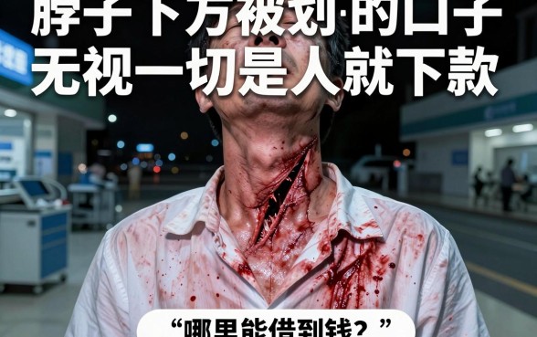 脖子下方被划出30厘米的口子,罗列五个无视一切是人就下款的平台