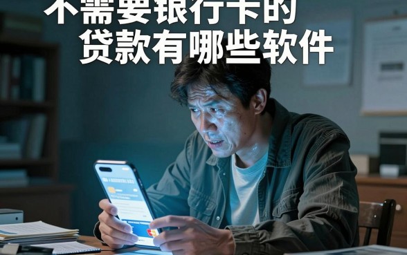 不需要银行卡的贷款有哪些软件，概括5个征信不好负债高的平台