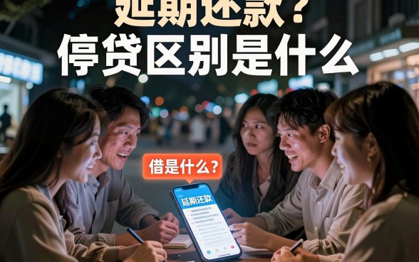 延期还款和停贷区别是什么,整合5个靠谱的借款app