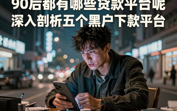 90后都有哪些贷款平台呢,深入剖析五个黑户下款平台