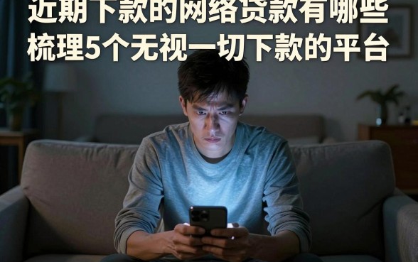 近期下款的网络贷款有哪些,梳理5个无视一切下款的平台