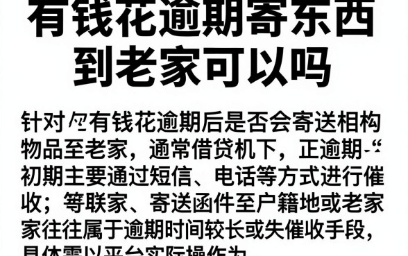 有钱花逾期寄东西到老家可以吗,归集5个20岁借钱不求征信速借口子