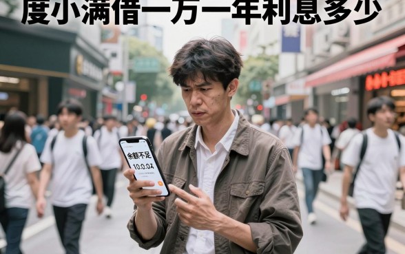 度小满借一万一年利息多少，详细阐述5个贷款不上诚信平台的口子