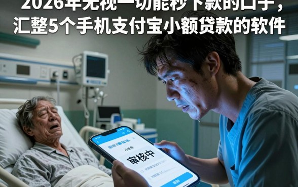 2026年无视一切能秒下款的口子,汇整5个手机支付宝小额贷款的软件
