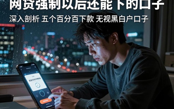 网贷强制以后还能下的口子,深入剖析五个百分百下款无视黑白户口子