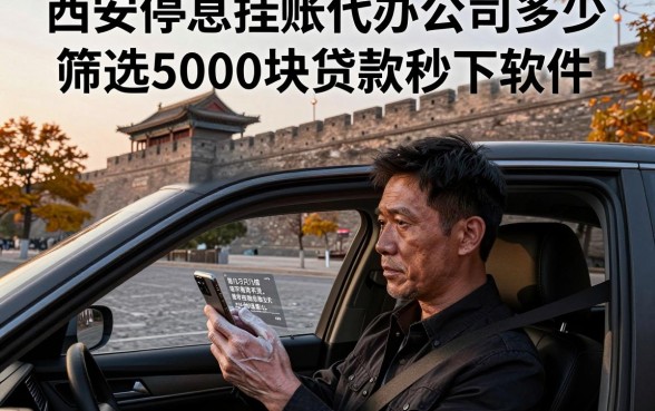 西安停息挂账代办公司多少,筛选五个5000块贷款秒下软件