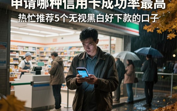 申请哪种信用卡成功率最高，热忱推荐5个无视黑白好下款的口子