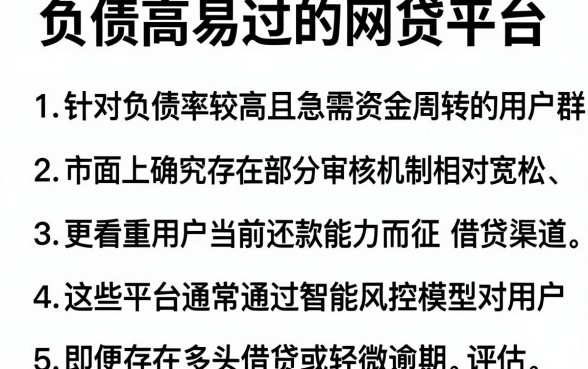 负债高易过的网贷平台,归纳五个网黑逾期下款平台