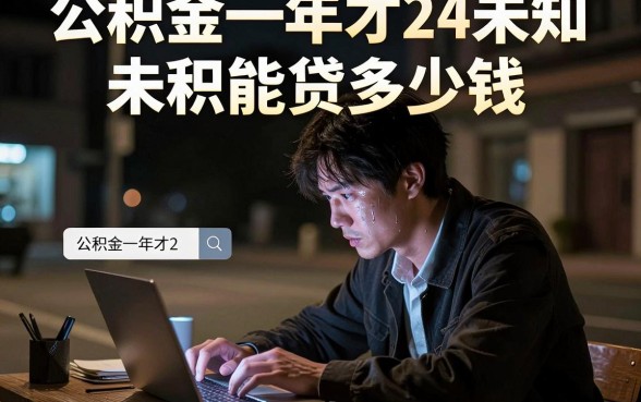 公积金一年才24未知未知能贷多少钱，深入剖析五个审贷口子审核加快的app