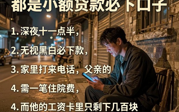 都是小额贷款必下口子，条列五个无视黑白必下款的网贷软件