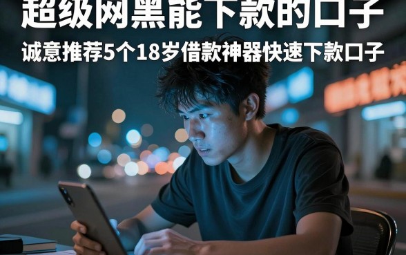 超级网黑能下款的口子,诚意推荐5个18岁借款神器快速下款口子