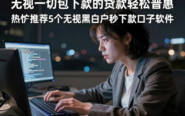 无视一切包下款的贷款轻松普惠，热忱推荐5个无视黑白户秒下款口子软件