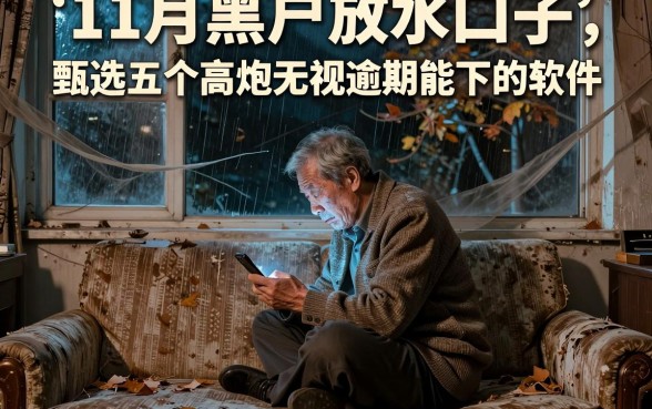11月黑户放水口子，甄选五个高炮无视逾期能下的软件