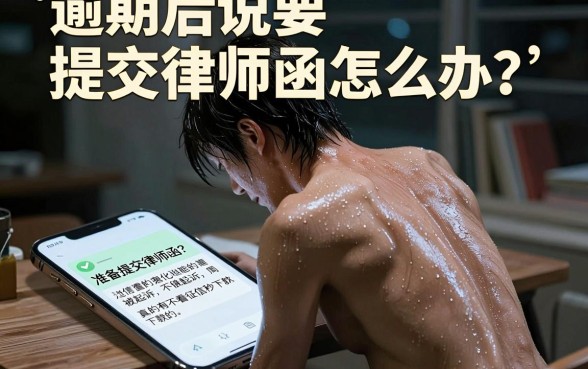 逾期后说要提交律师函怎么办,细致阐述5个7月能贷款的app