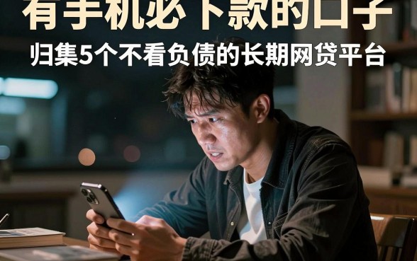 有手机必下款的口子,归集5个不看负债的长期网贷平台