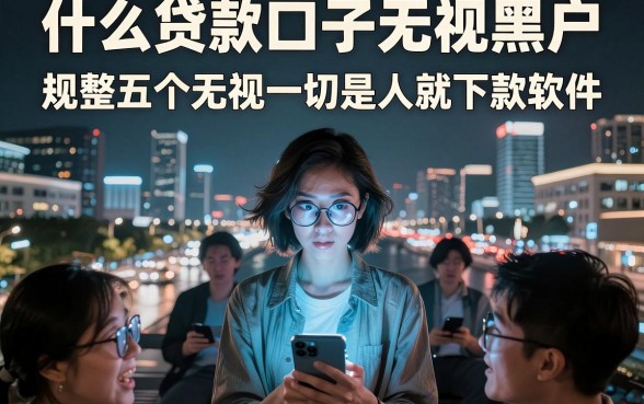 什么贷款口子无视黑户，规整五个无视一切是人就下款软件