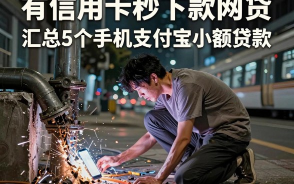 有信用卡秒下款网贷,汇总5个手机支付宝小额贷款的软件