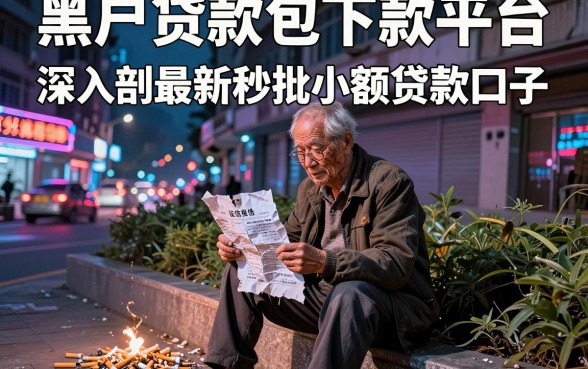黑户贷款包下款平台，深入剖析五个最新秒批小额贷款口子