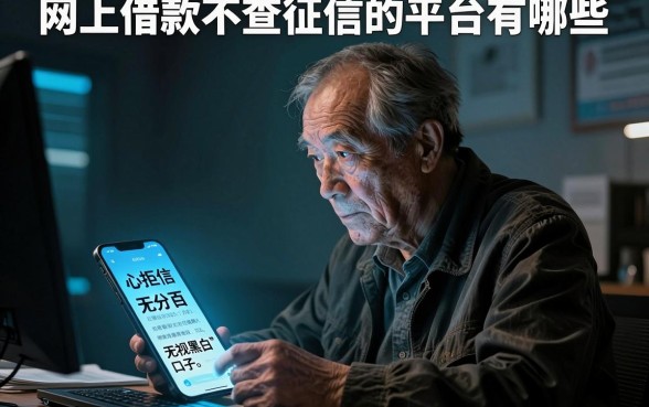 网上借款不查征信的平台有哪些，概括五个不看征信无视黑白百分百下款平台