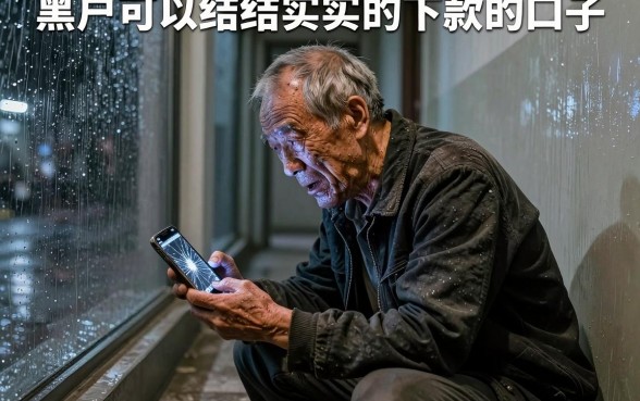 黑户可以结结实实的下款的口子，甄选5个无视黑花半夜下款的网贷平台