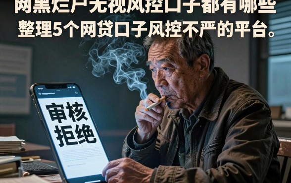 网黑烂户无视风控口子都有哪些，整理5个网贷口子风控不严的平台