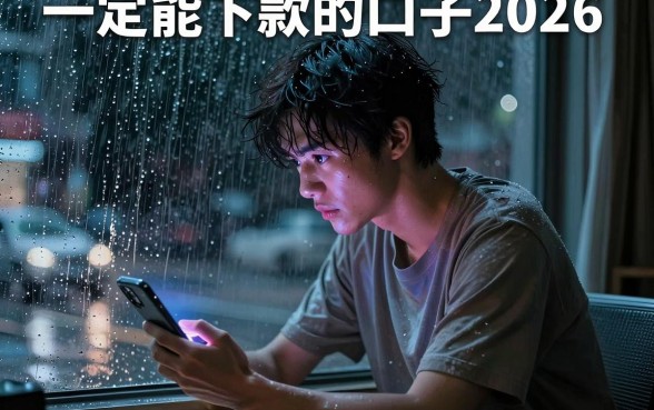一定能下款的口子2026，概览五个芝麻分负面借款的软件