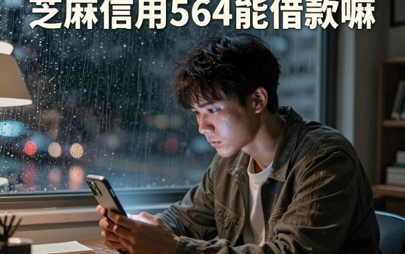 芝麻信用564能借款嘛，陈列5个轻松借款无压力口子