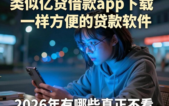 类似亿贷借款app下载一样方便的贷款软件,遴选五个不看年龄征信负债的平台