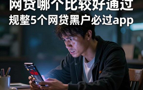 网贷哪个比较好通过，规整5个网贷黑户必过app