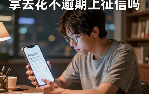 拿去花不逾期上征信吗,细致阐述5个新上线贷款平台门槛低平台