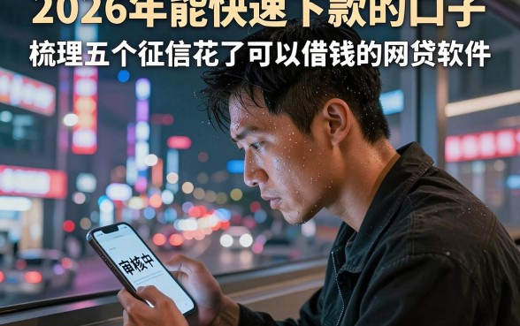 2026年能快速下款的口子,梳理五个征信花了可以借钱的网贷软件