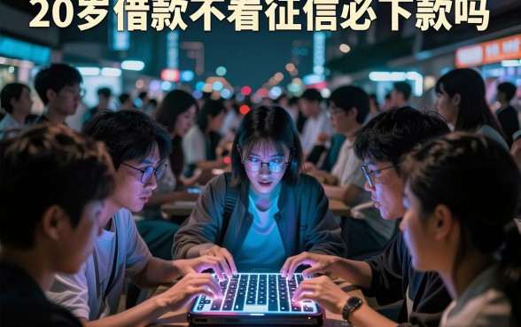 20岁借款不看征信必下款吗，深入剖析五个真正不查征信的贷款app