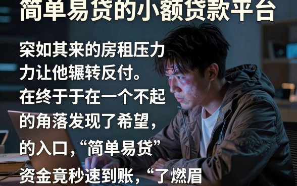 简单易贷的小额贷款平台，概括五个轻松借款无压力平台