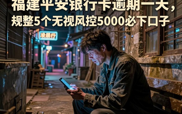 福建平安银行卡片逾期一天,规整5个无视风控5000必下口子